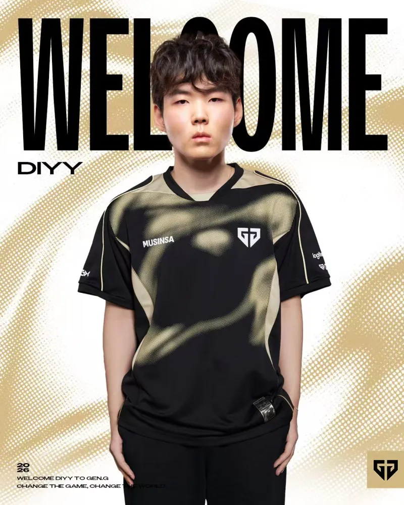 GENG战队社媒官宣：diyy加入